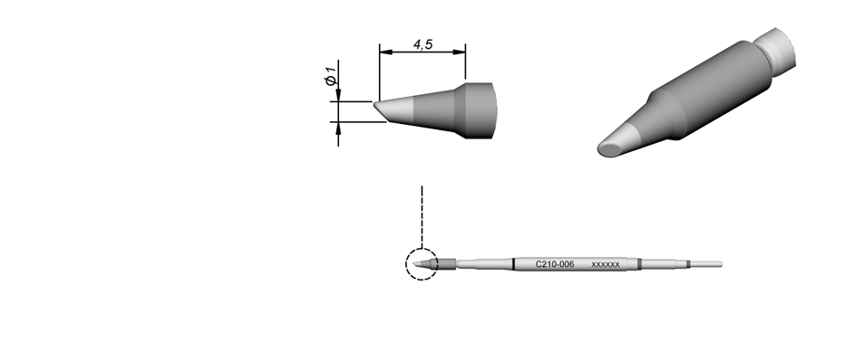 C210006 - Cartridge for T210 handpiece
